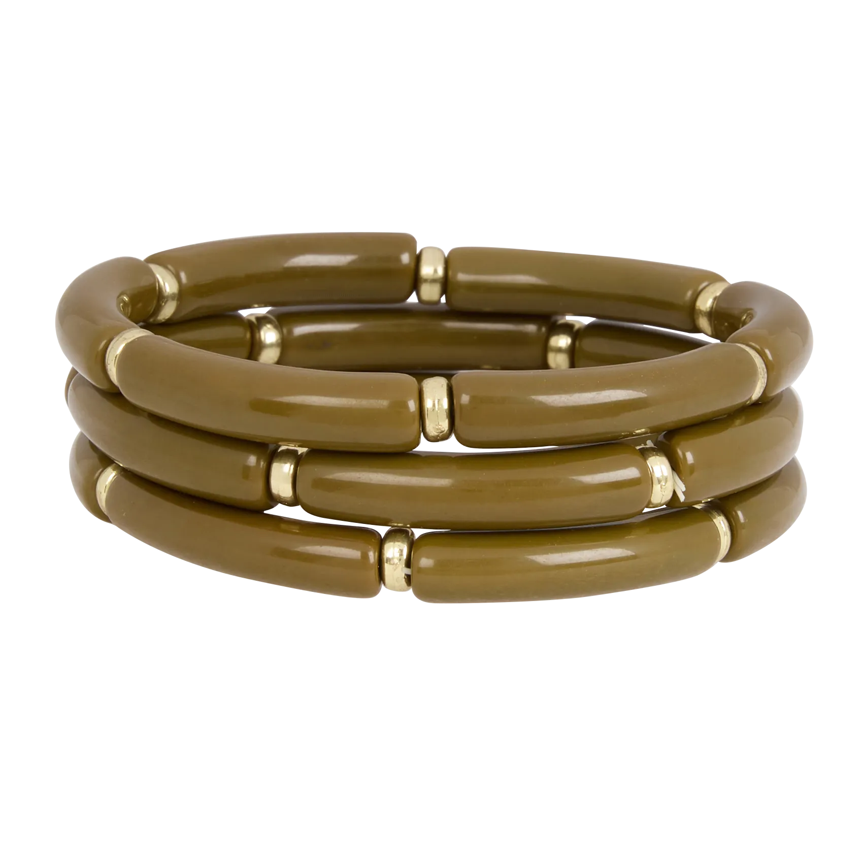  FEEKA   MINI PALMA - Set di 3 bracciali elasticizzati | Verde
