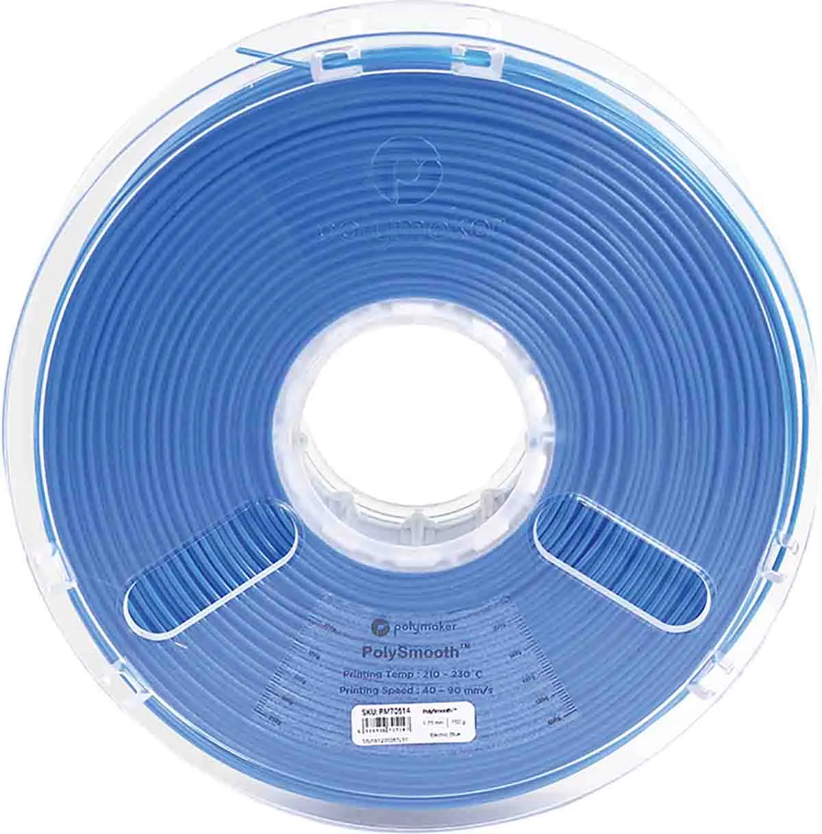 Filamento per stampante 3D Polymaker, PolySmooth, Blu scuro, diam. 1.75mm