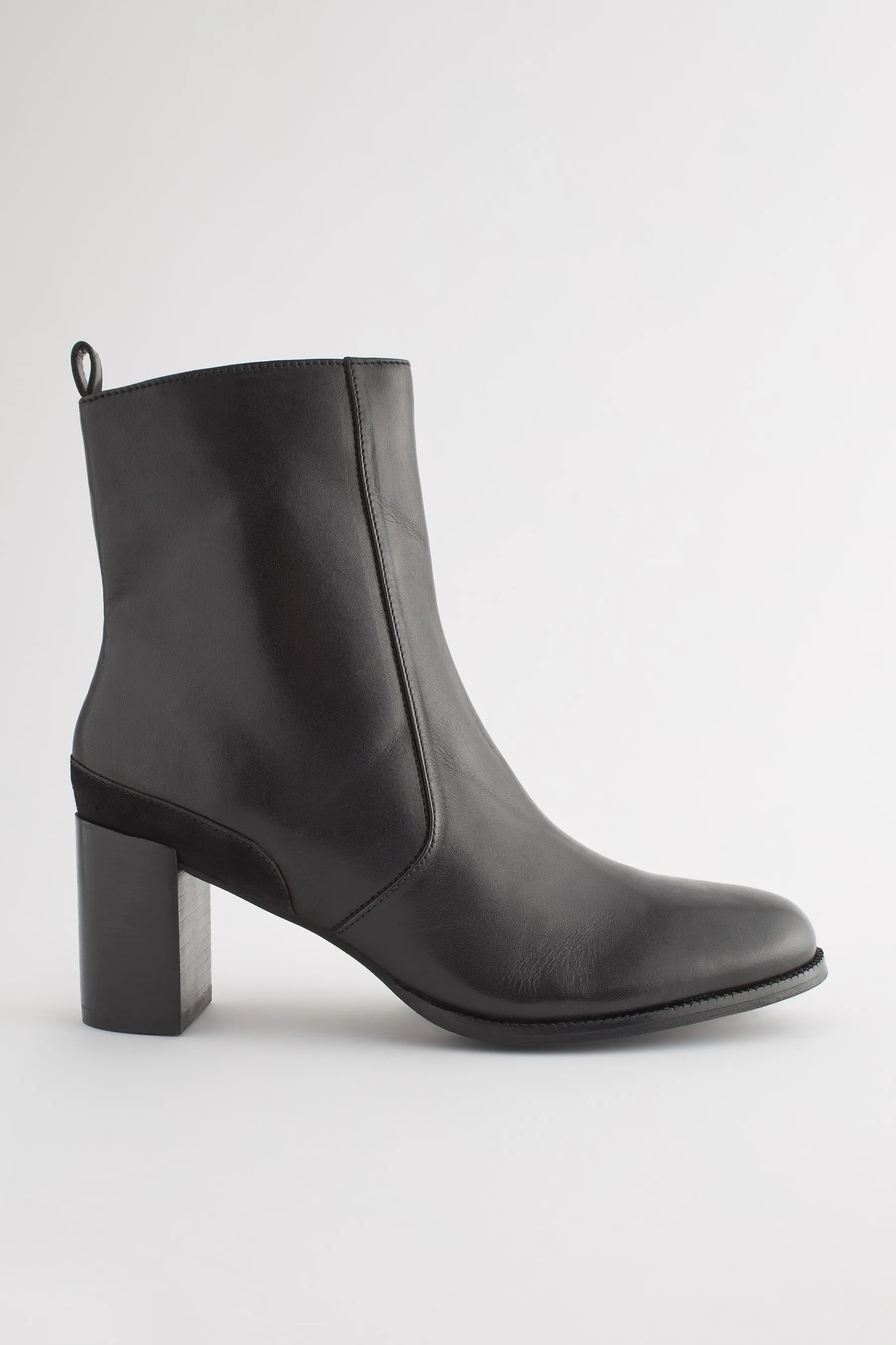 Forever Comfort® - Stivali in pelle con tacco