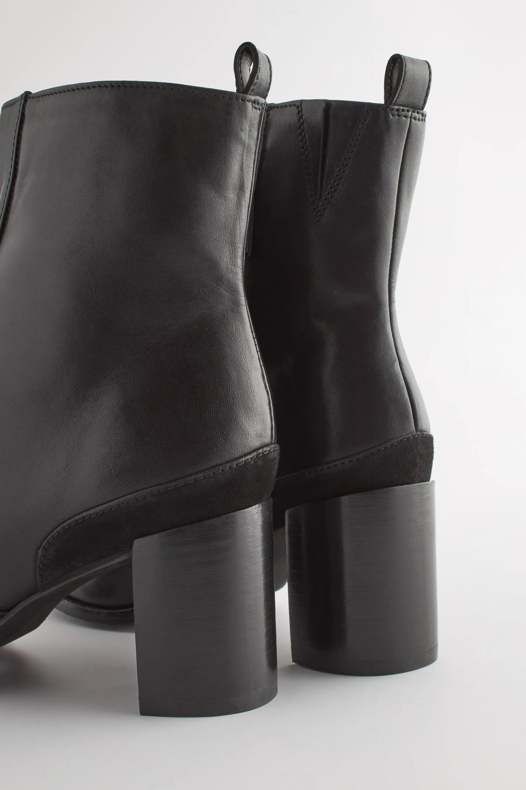 Forever Comfort® - Stivali in pelle con tacco