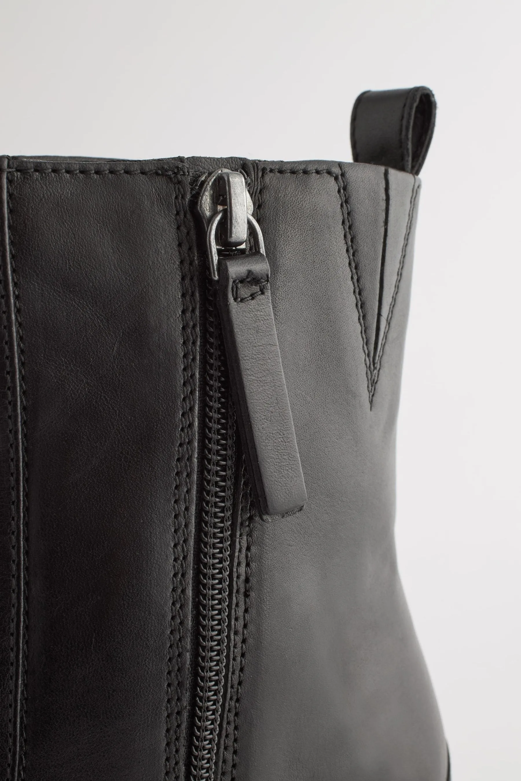 Forever Comfort® - Stivali in pelle con tacco
