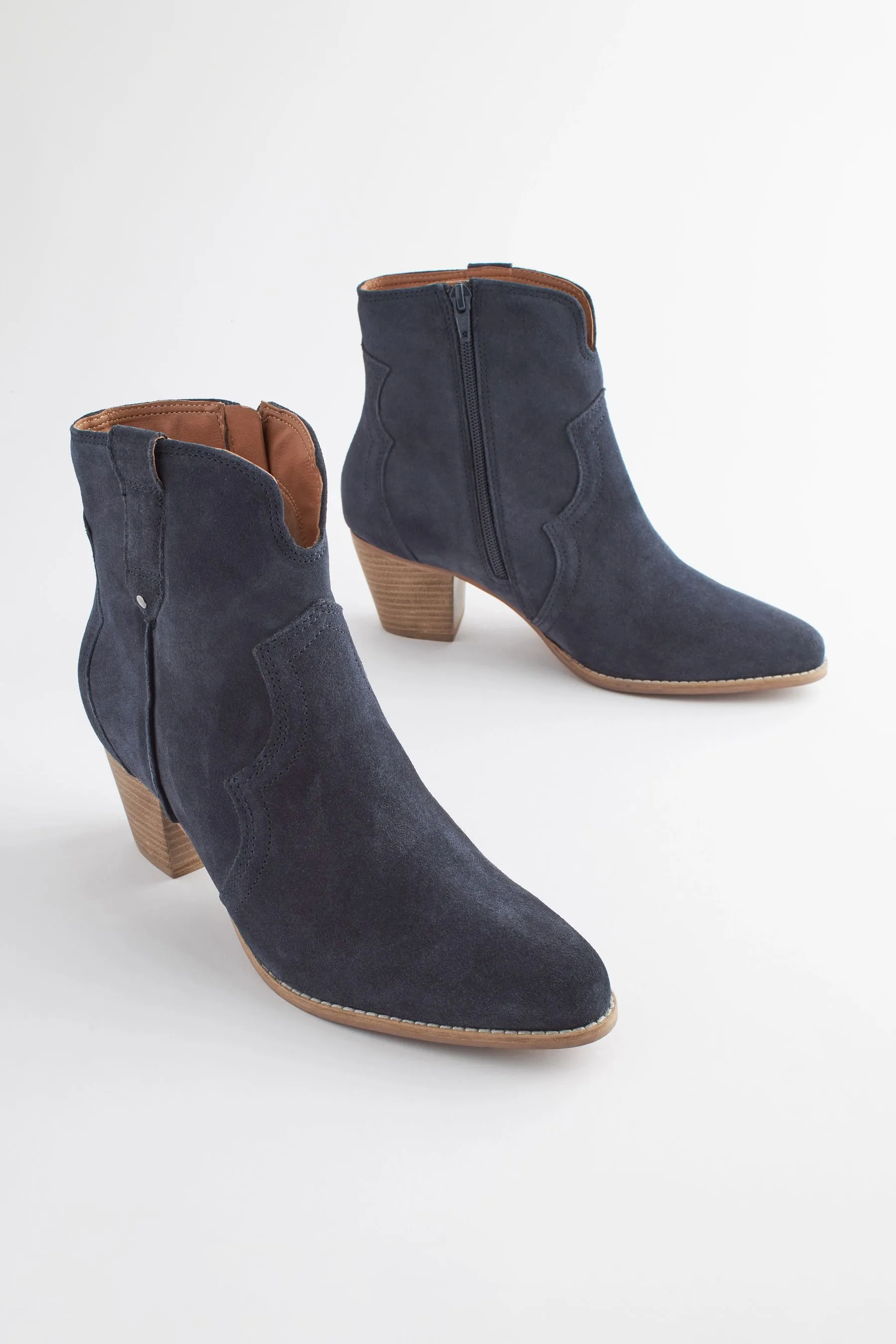 Forever Comfort® - Stivali in pelle cowboy/western