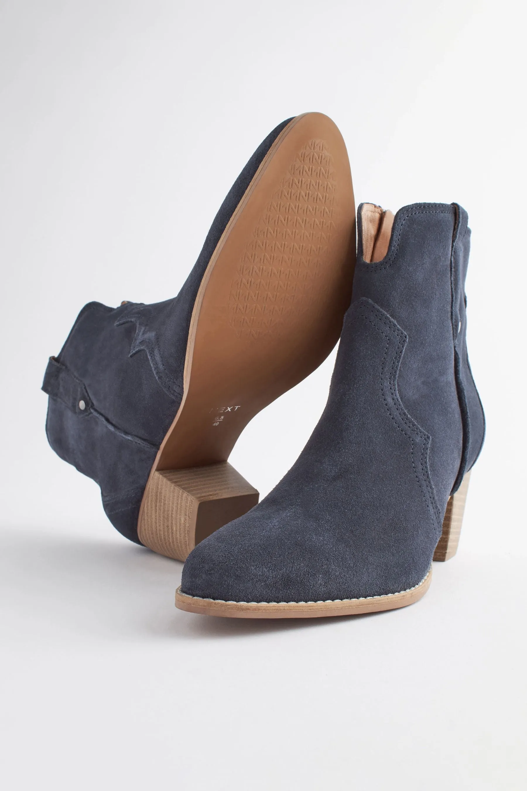Forever Comfort® - Stivali in pelle cowboy/western