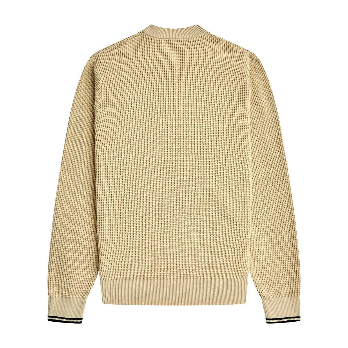      FRED PERRY MAGLIONE GIROCOLLO WAFFLE  
