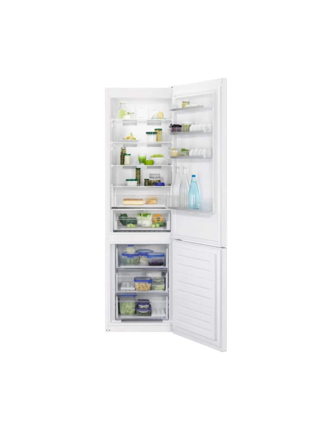 Frigorifero combinato Zanussi ZNME36EW0  (200 x 60 cm)