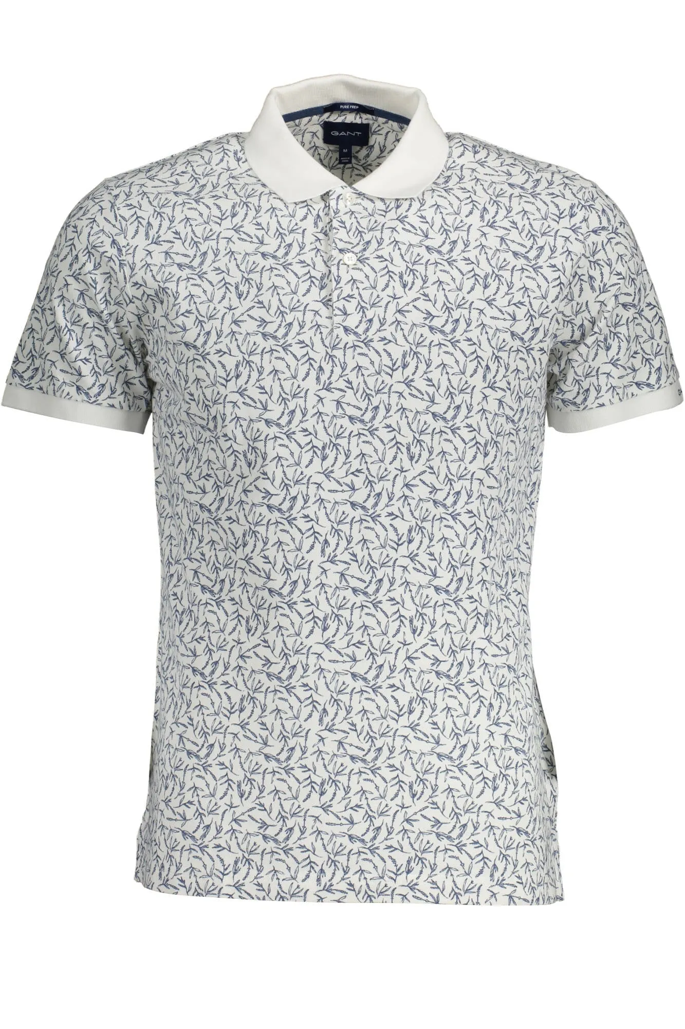 GANT POLO MANICHE CORTE UOMO BIANCO