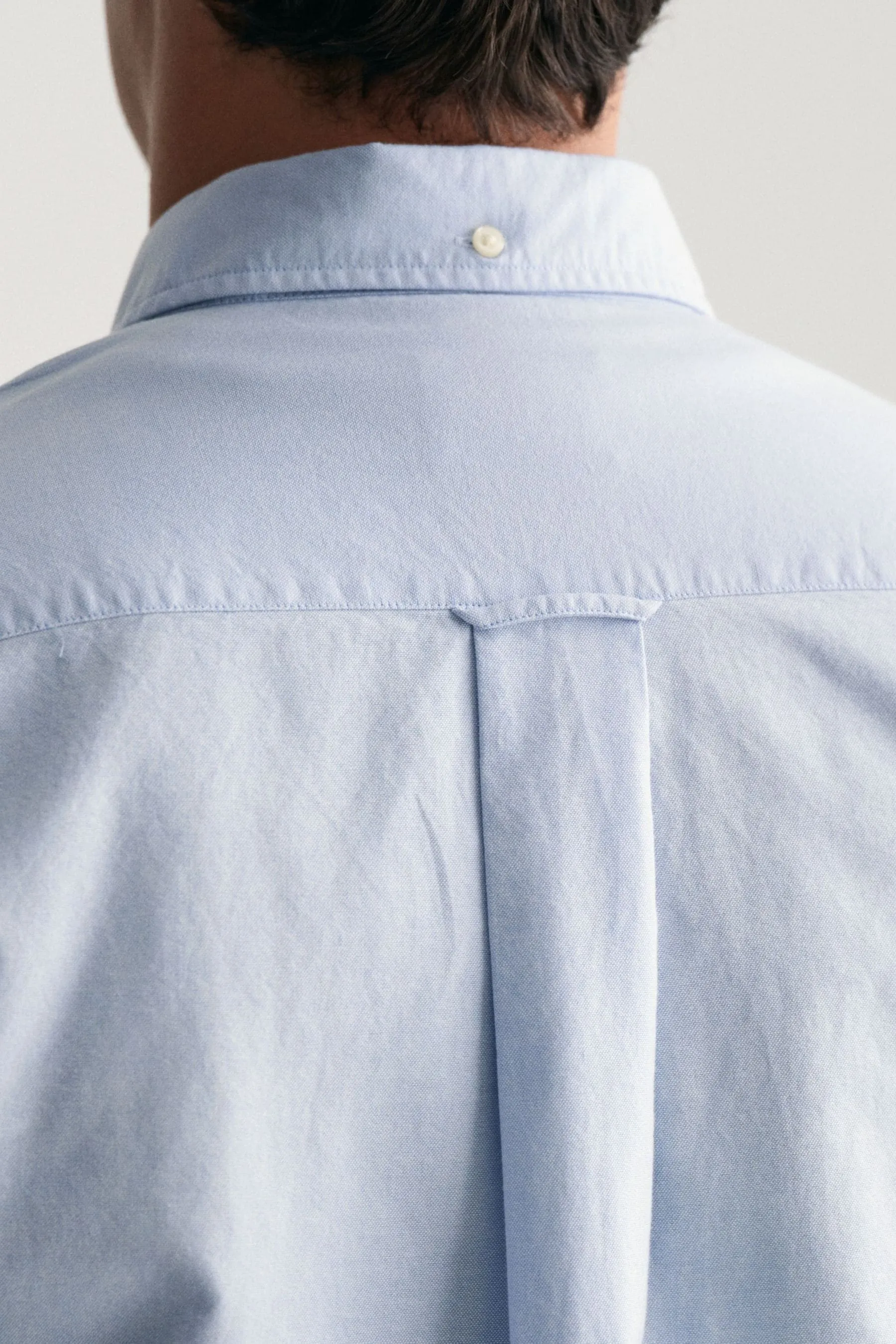 GANT regular  - Camicia con Oxford Manica corta vestibilità classica