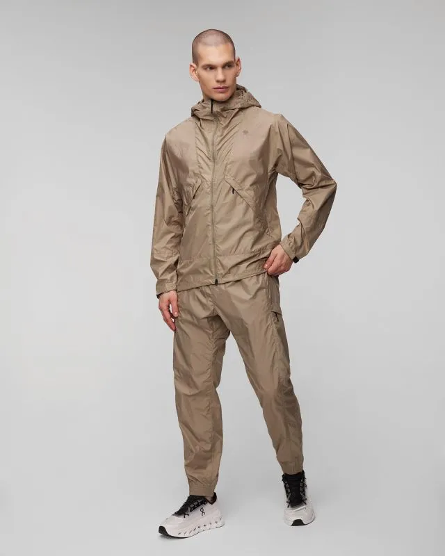 Giacca a vento beige da uomo Goldwin Rip-stop Light Jacket