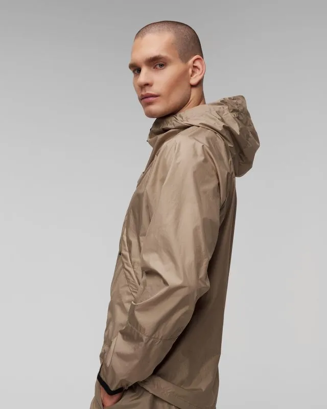 Giacca a vento beige da uomo Goldwin Rip-stop Light Jacket