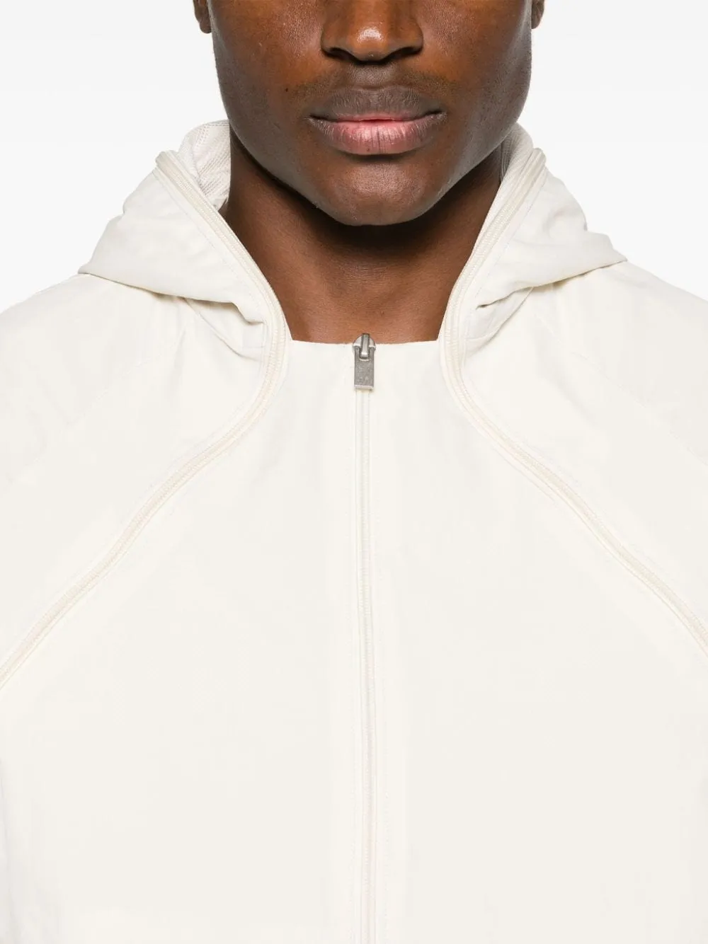 Giacca a vento con cappuccio Generis in beige Heliot Emil - uomo