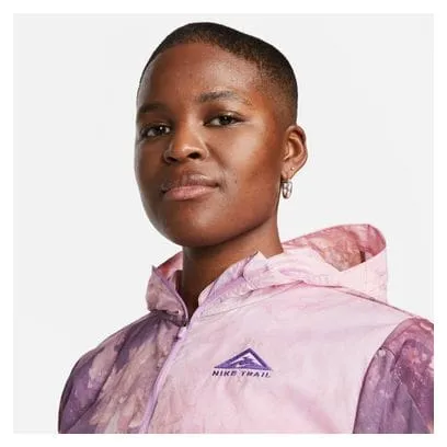 Giacca a vento Nike Dri-Fit Trail Repel Donna Rosa Viola
