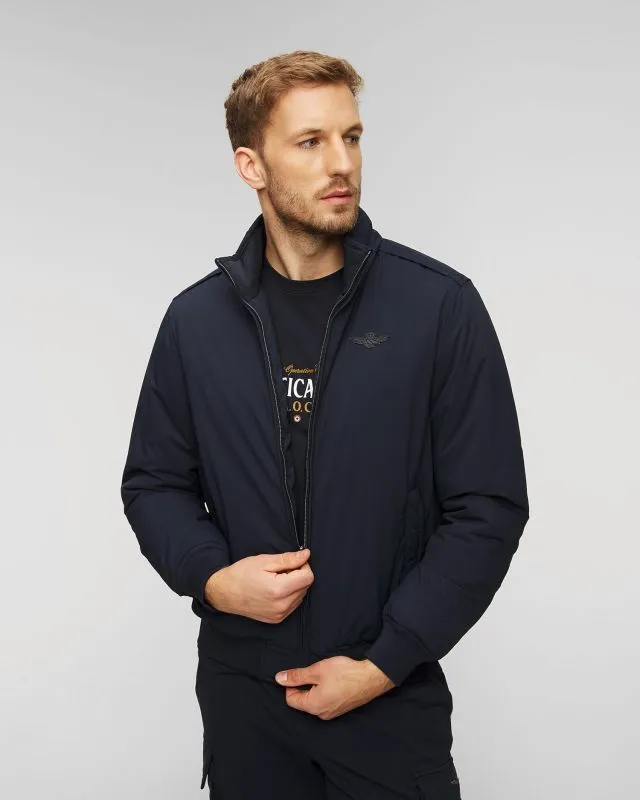 Giacca blu scuro da uomo Aeronautica Militare
