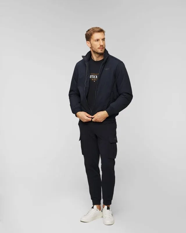 Giacca blu scuro da uomo Aeronautica Militare