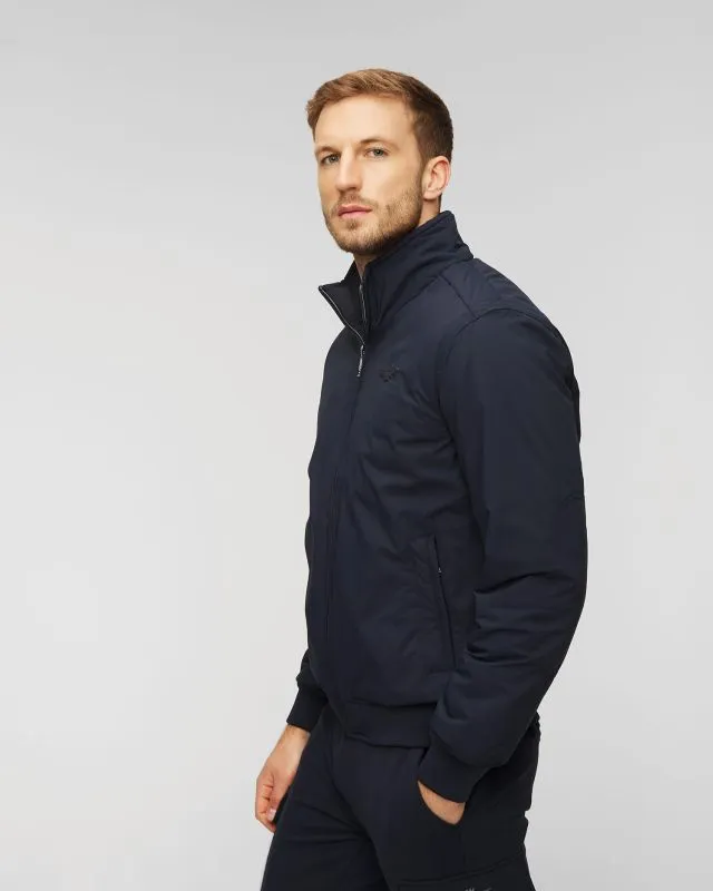 Giacca blu scuro da uomo Aeronautica Militare