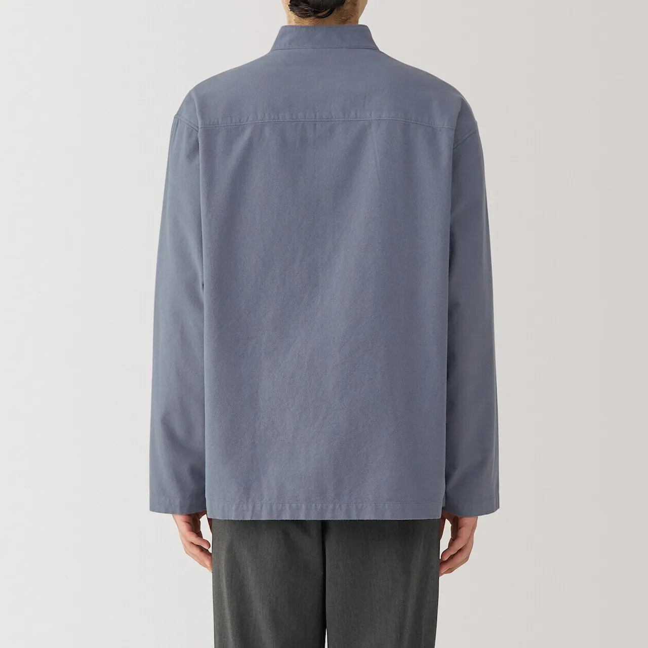 Giacca camicia in flanella