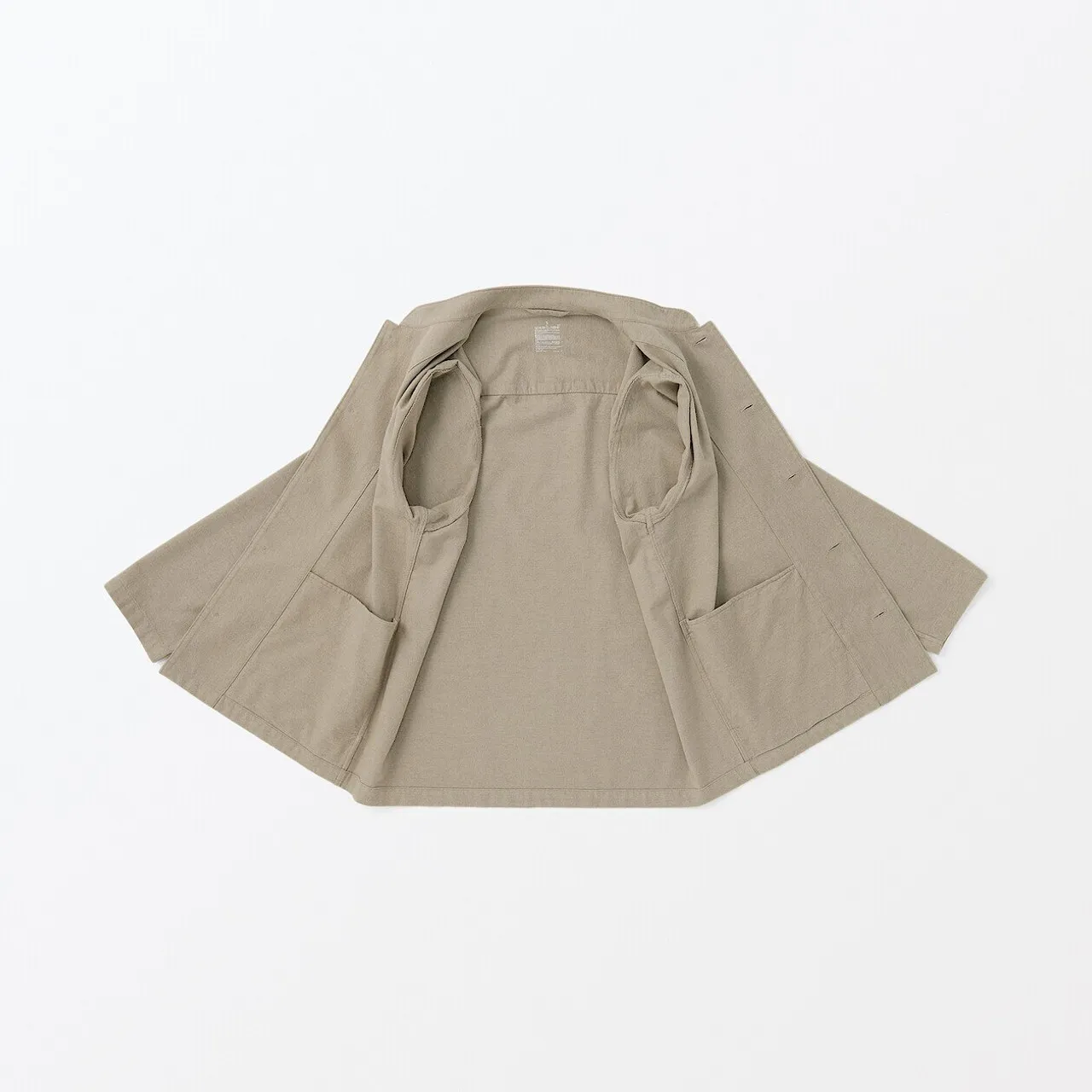 Giacca camicia in flanella