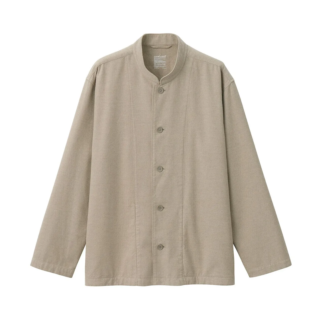 Giacca camicia in flanella