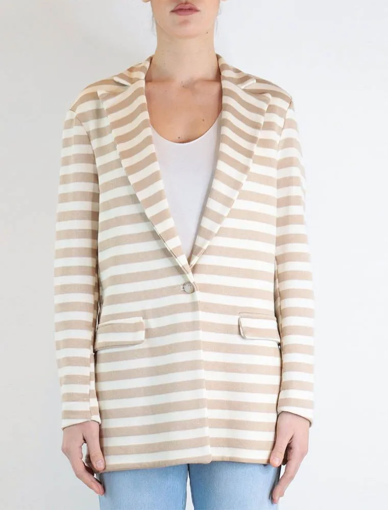 Giacca Le Streghe - Beige Bianco