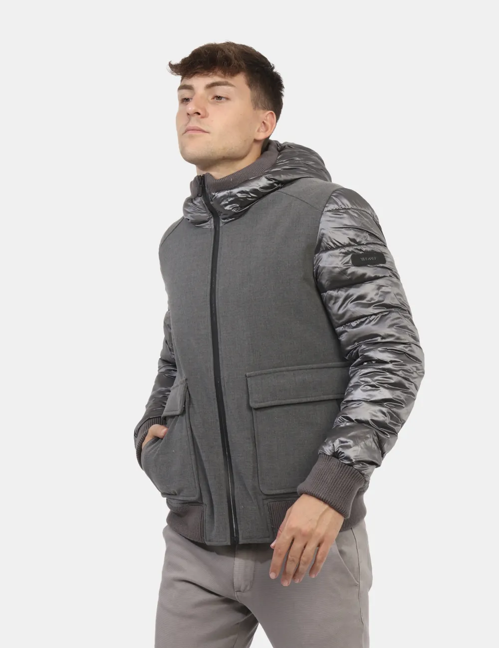 Giacca Yes Zee Grigio