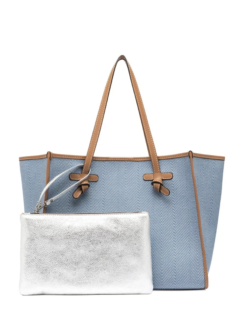 Gianni Chiarini     SHOPPER MARCELLA WNDCHEV BLUE JEANS