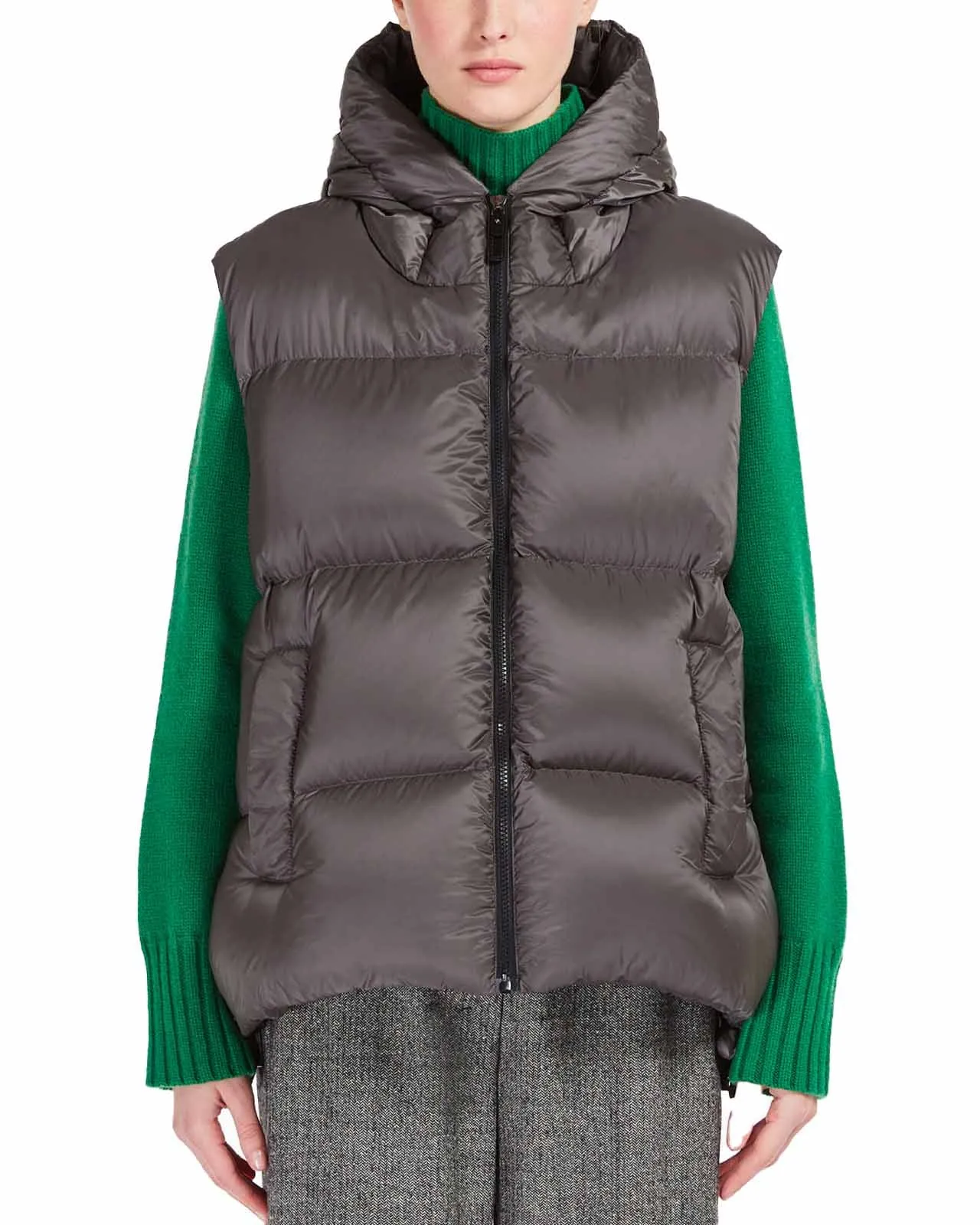 Gilet Seici imbottito grigio