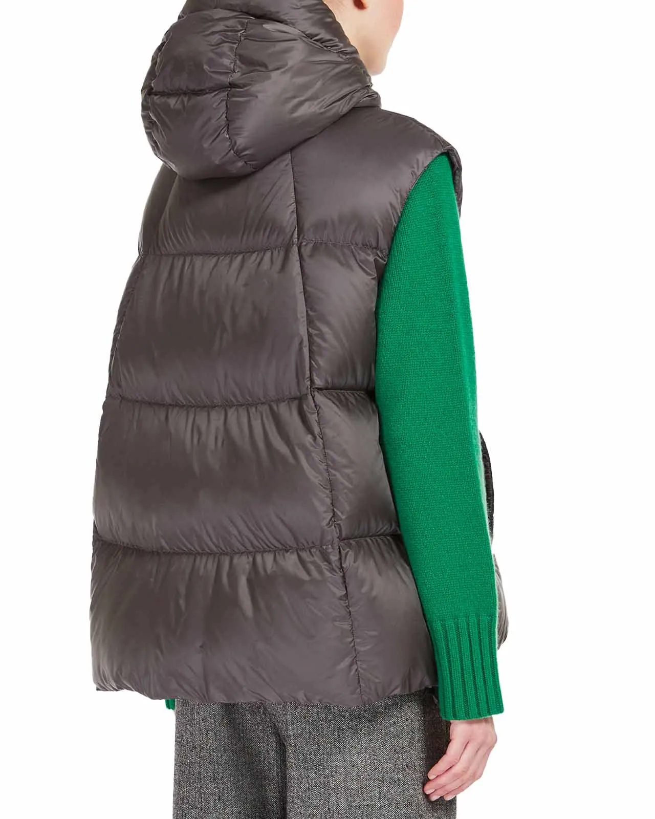 Gilet Seici imbottito grigio
