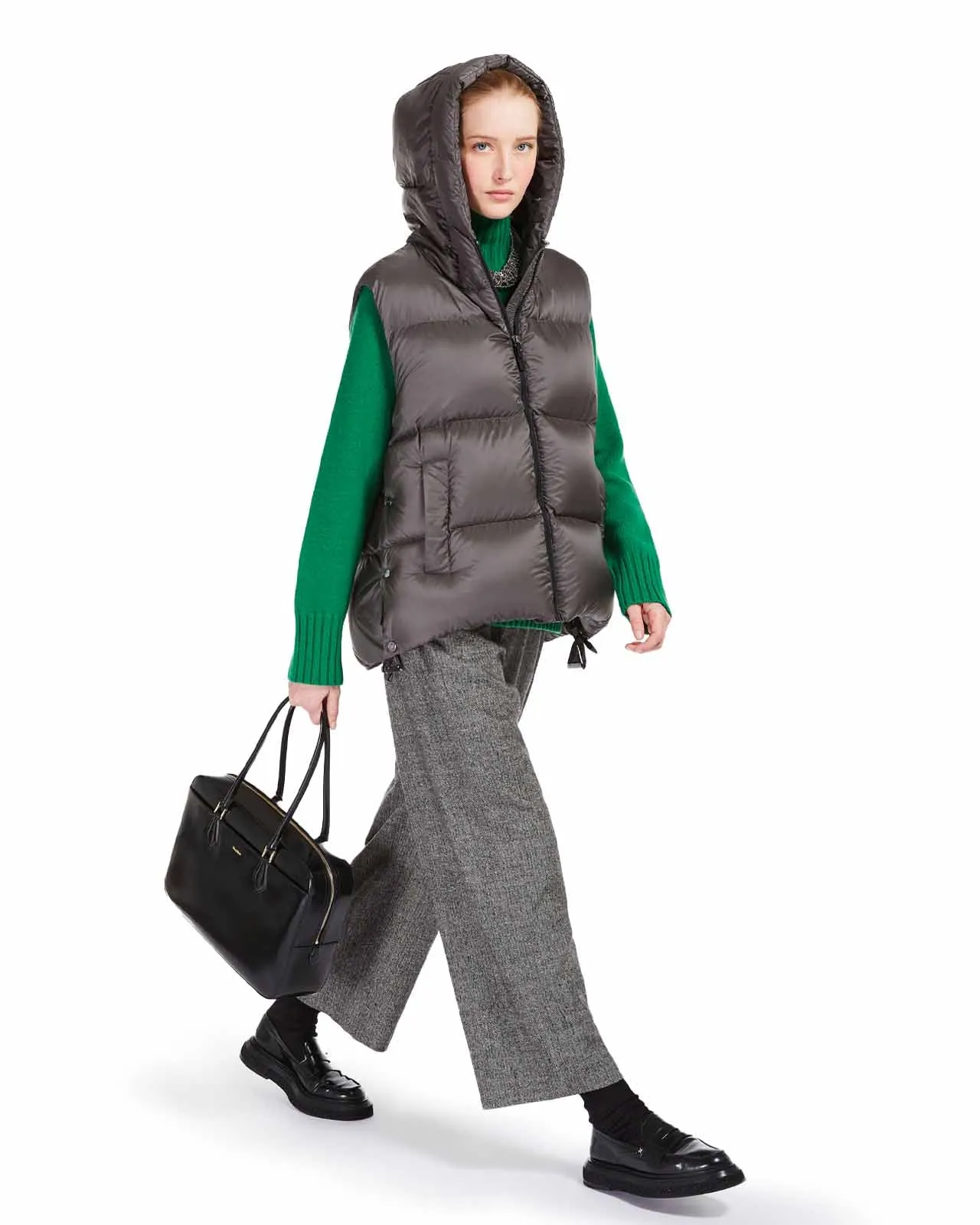 Gilet Seici imbottito grigio