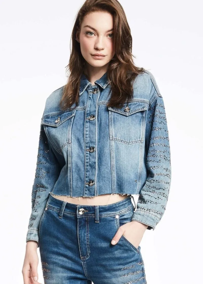 Giubbotto in denim
