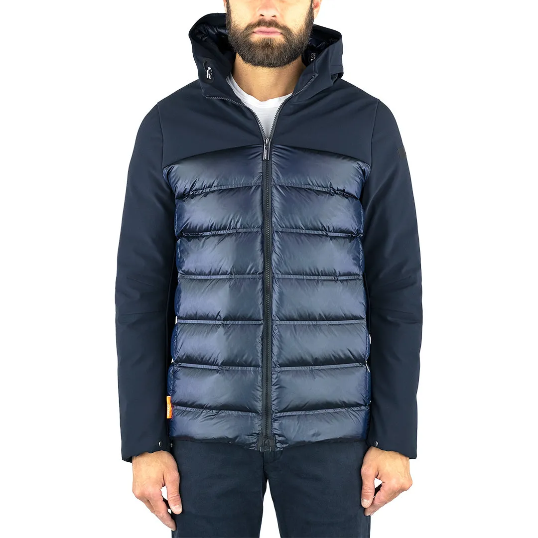 Giubbotto Piumino RRD Jkt Winter Hybrid Mdm Blue Black