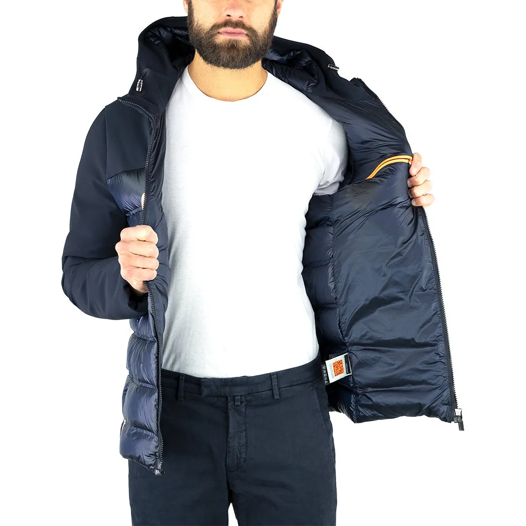 Giubbotto Piumino RRD Jkt Winter Hybrid Mdm Blue Black