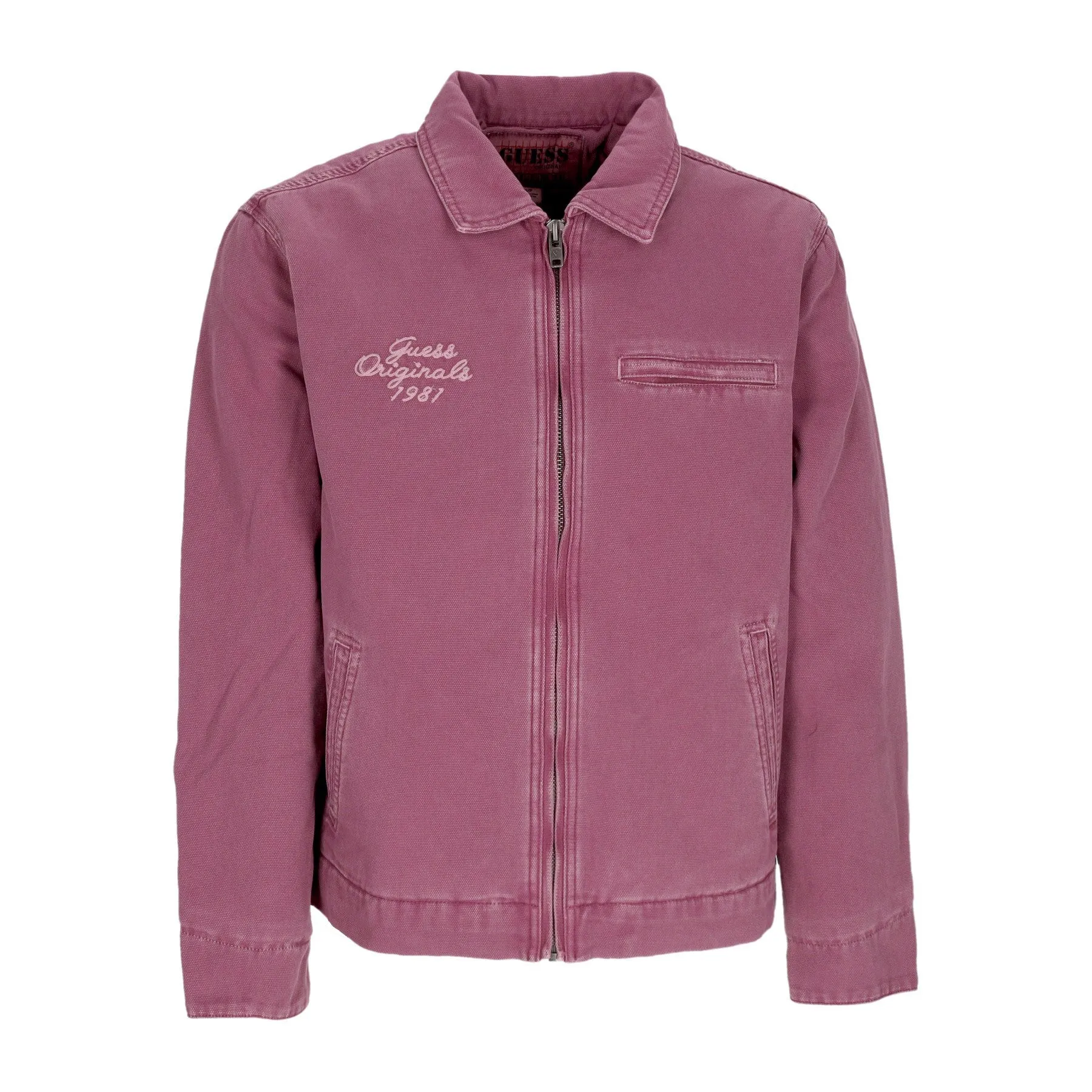 Giubbotto Uomo Go Aged Worker Jacket Distressed Damson Multi