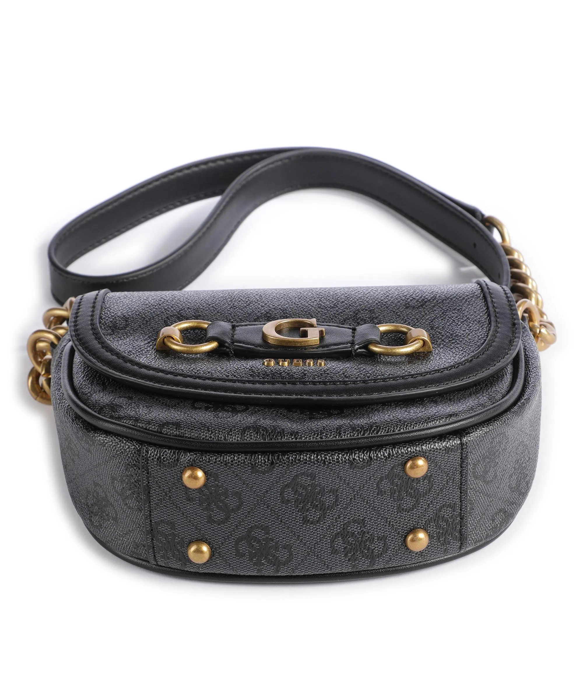  Guess Izzy Borsa a tracolla pelle sintetica antracite  