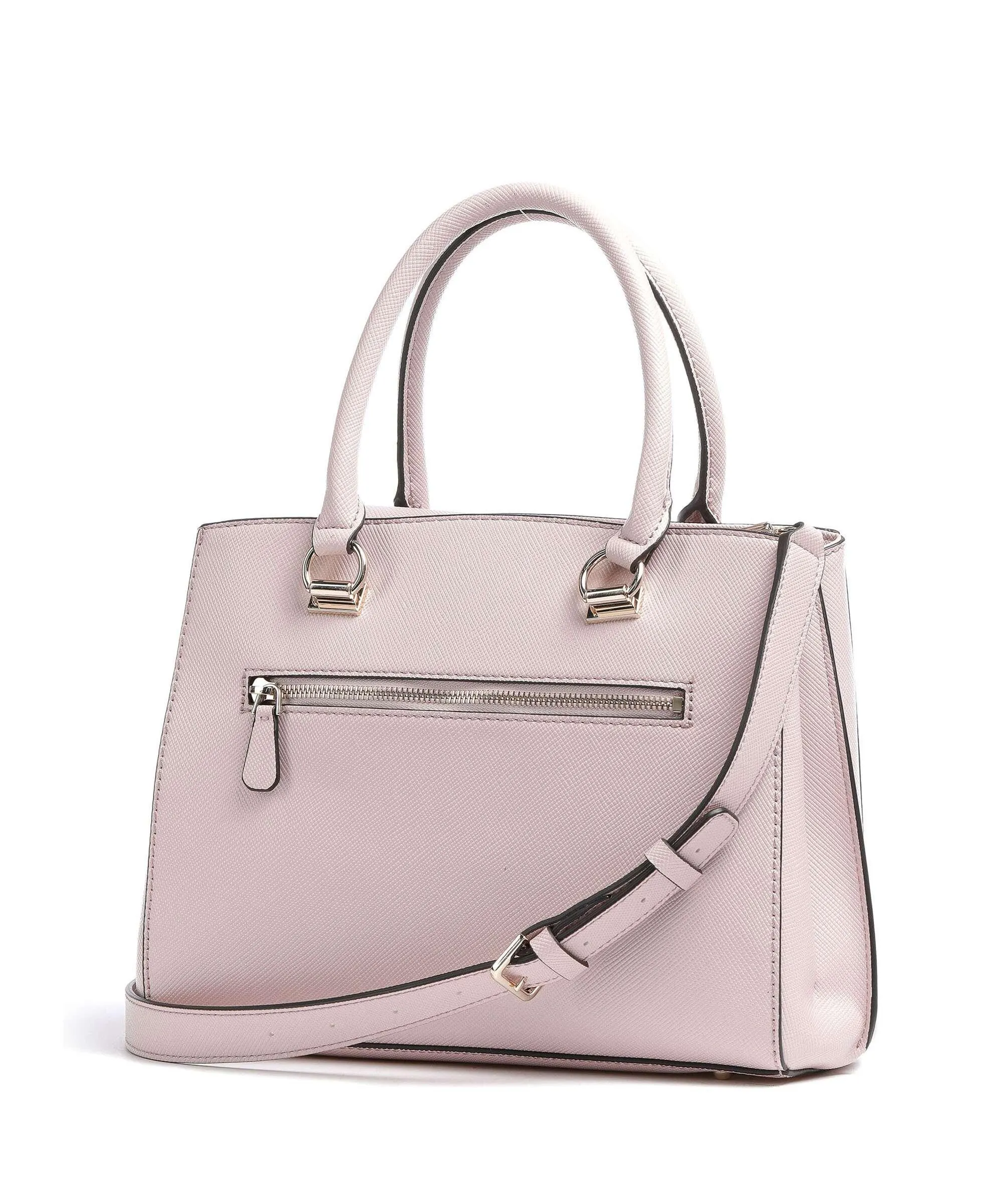  Guess Noelle Borsa a mano pelle sintetica rosa  