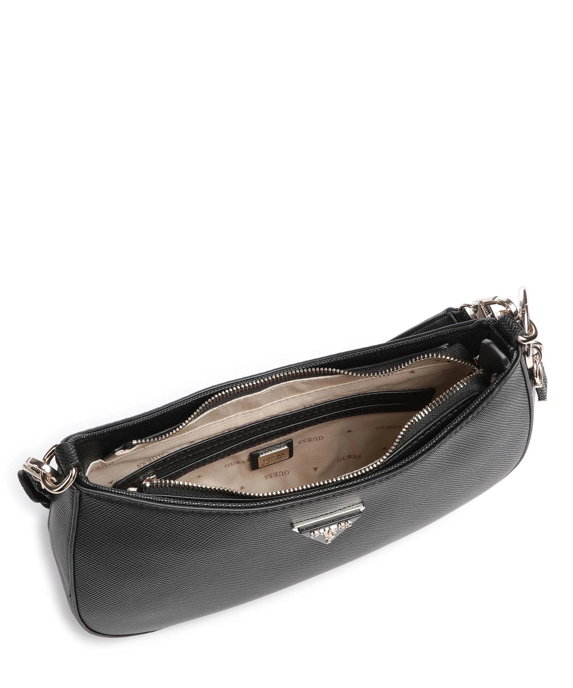  Guess Noelle Borsa a spalla pelle sintetica nero  