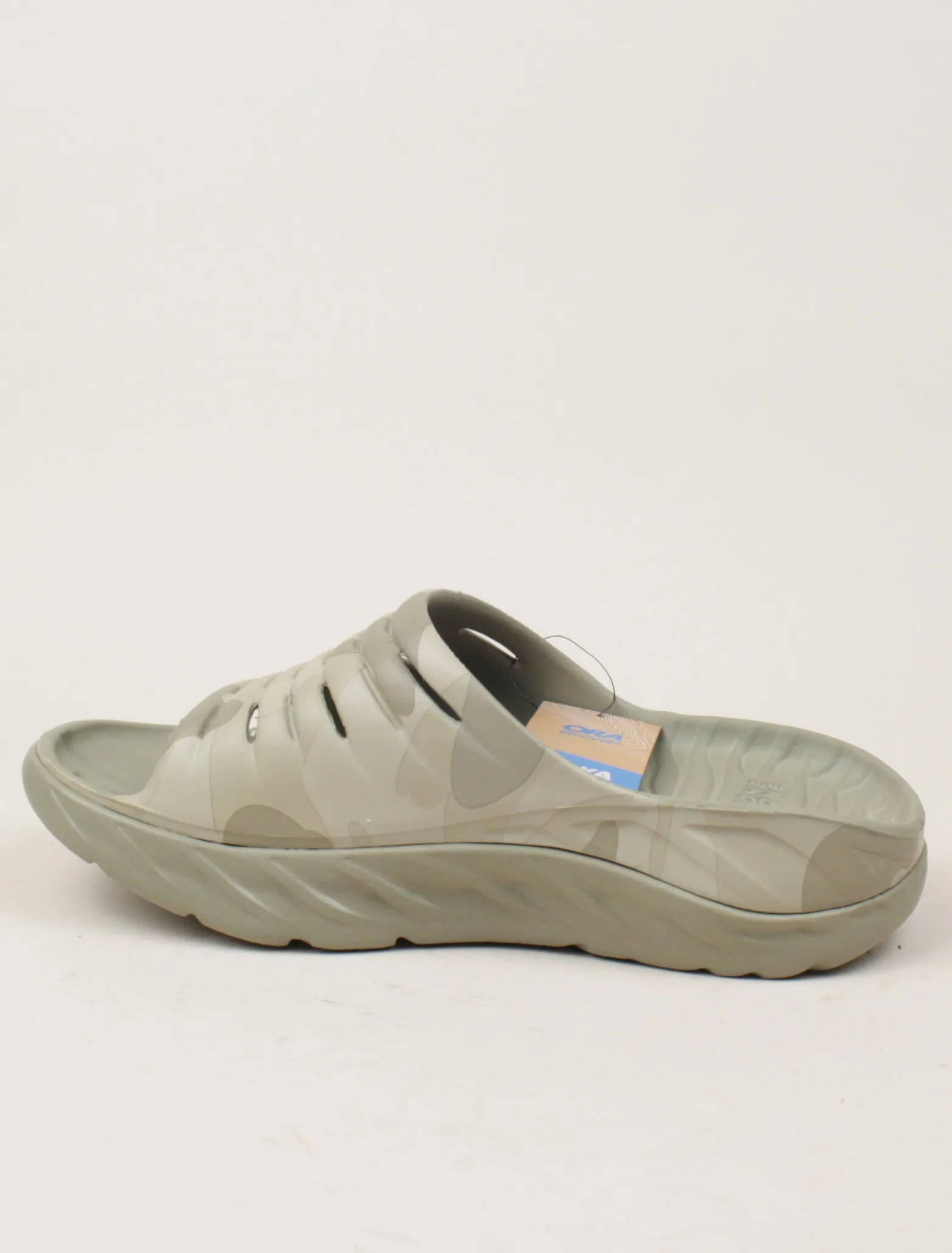 Hoka One One Ora Recovery Slide Dune Oxford Tan
