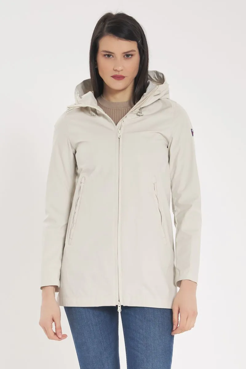 Impermeabile Donna Beige