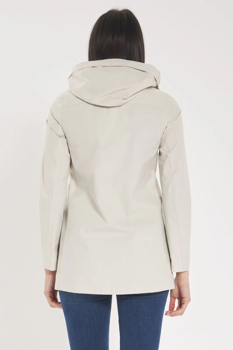Impermeabile Donna Beige
