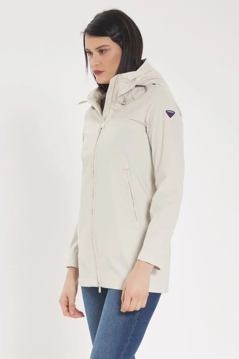 Impermeabile Donna Beige