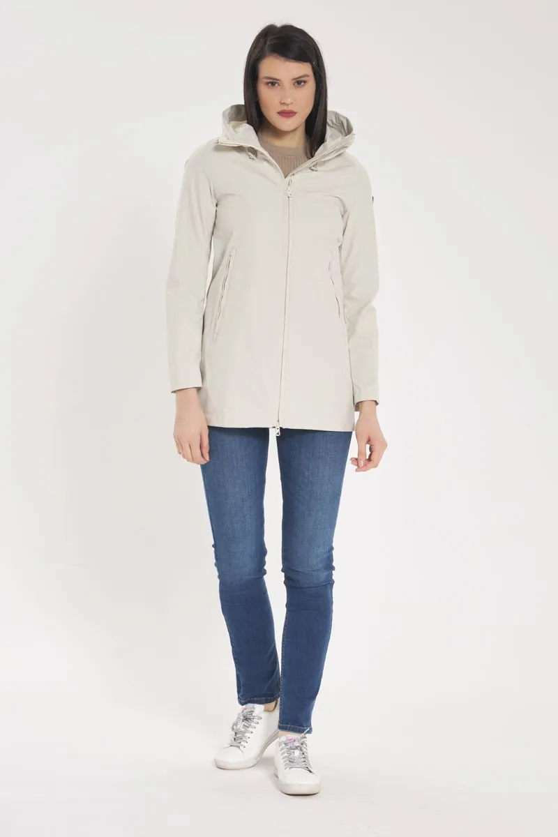 Impermeabile Donna Beige