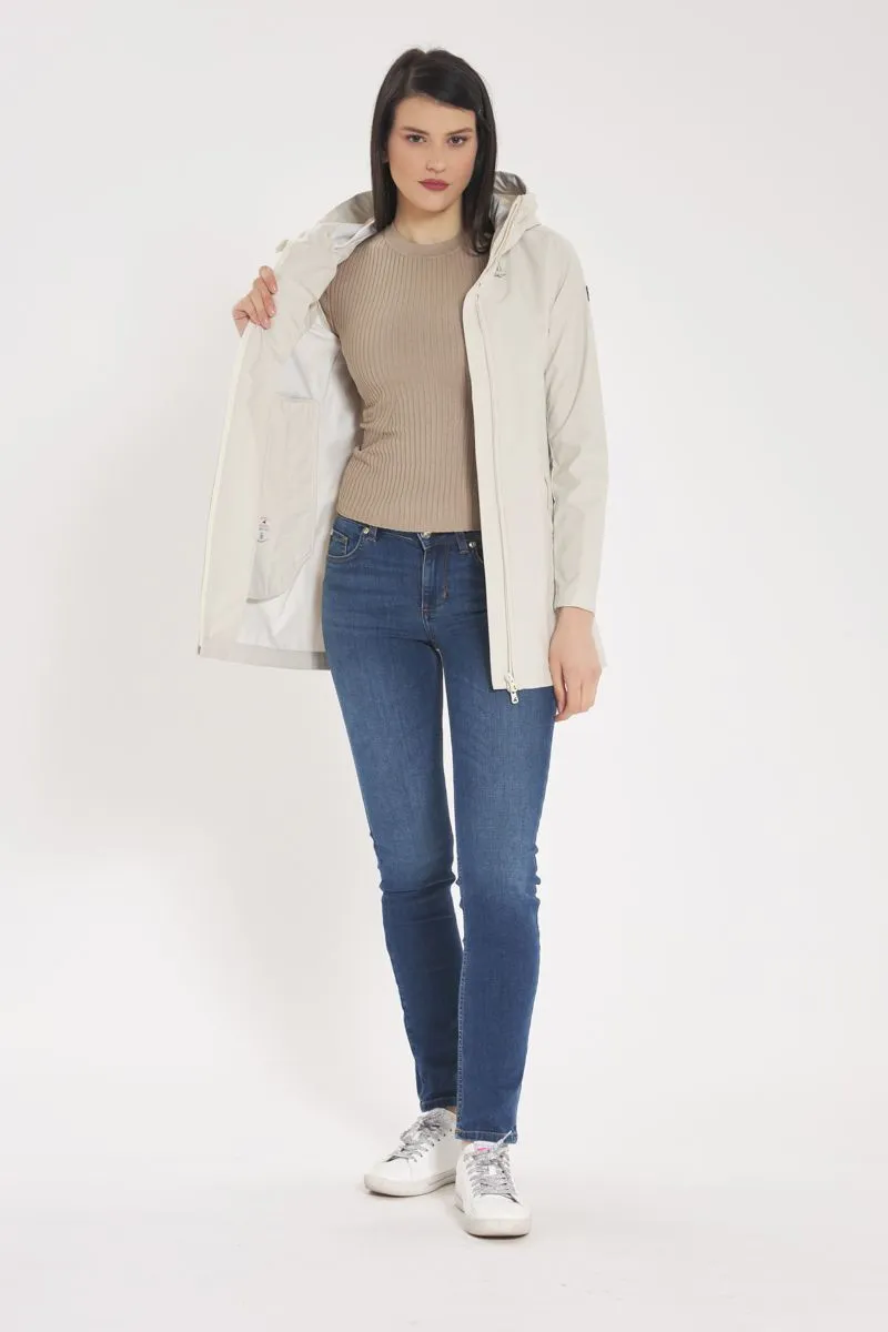 Impermeabile Donna Beige
