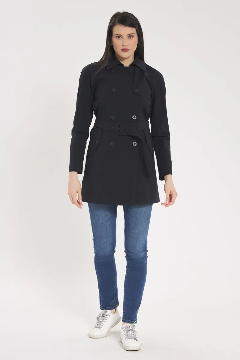 Impermeabile Donna Blu