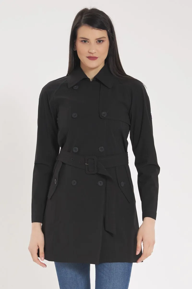 Impermeabile Donna Nero
