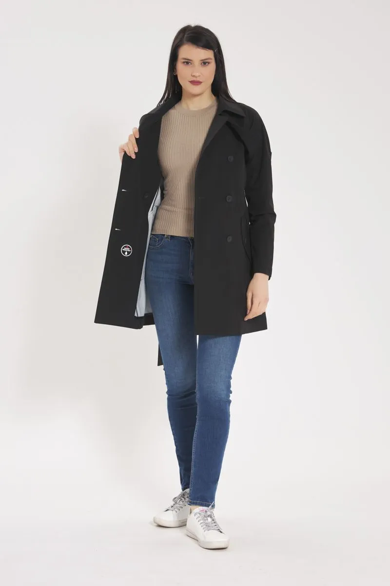 Impermeabile Donna Nero