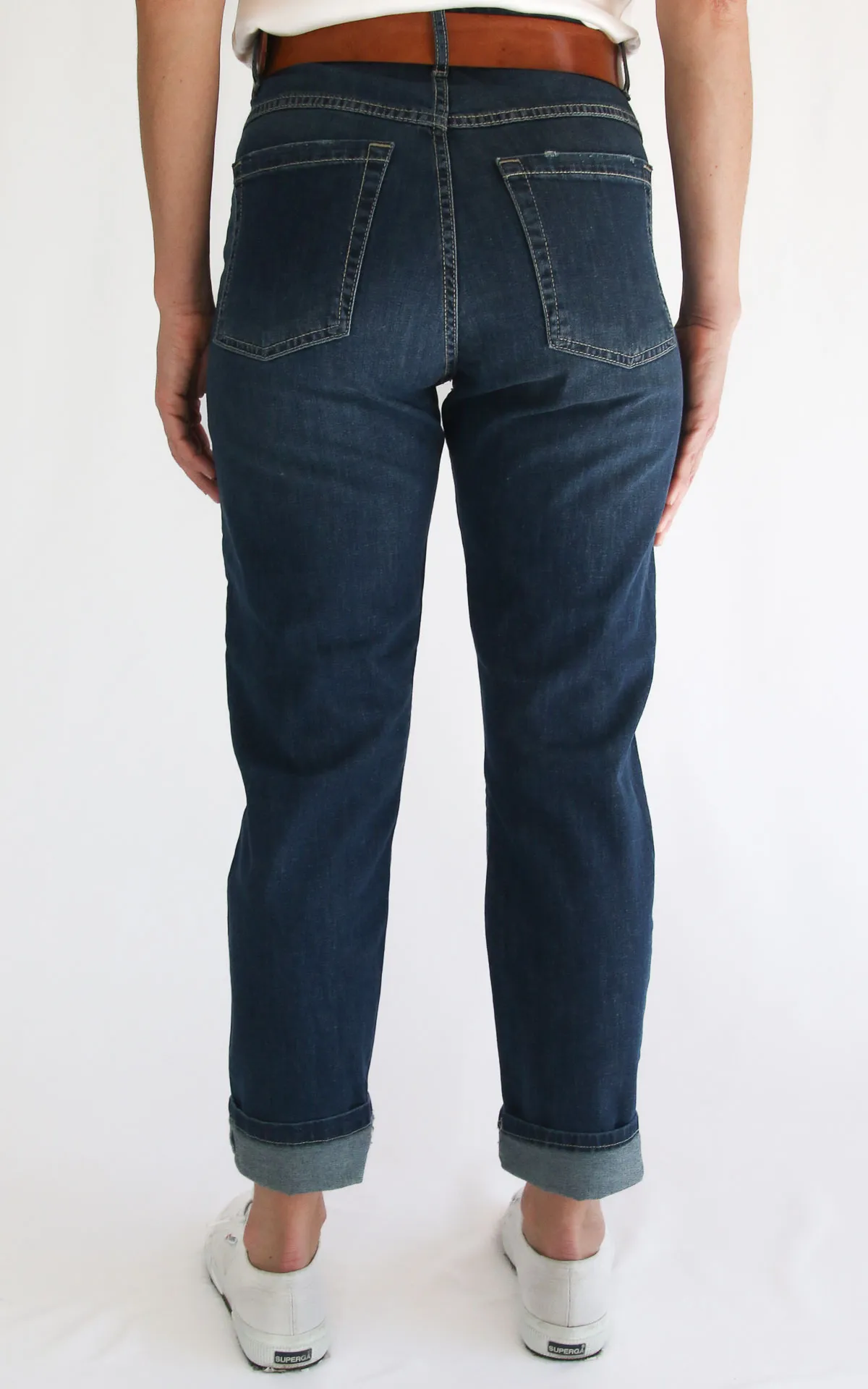 Initial – Jeans Greta light – Denim scuro