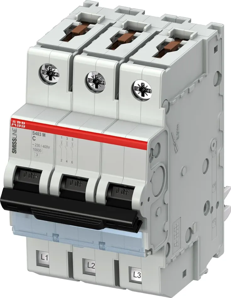 Interruttore magnetotermico ABB, 3P 16A 10 kA, Tipo C