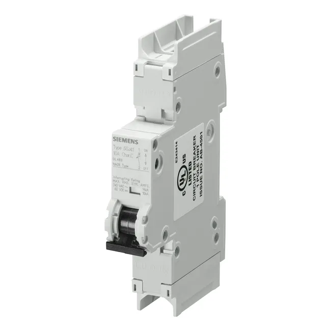 Interruttore magnetotermico Siemens, 1P 8A 14 kA, Tipo C