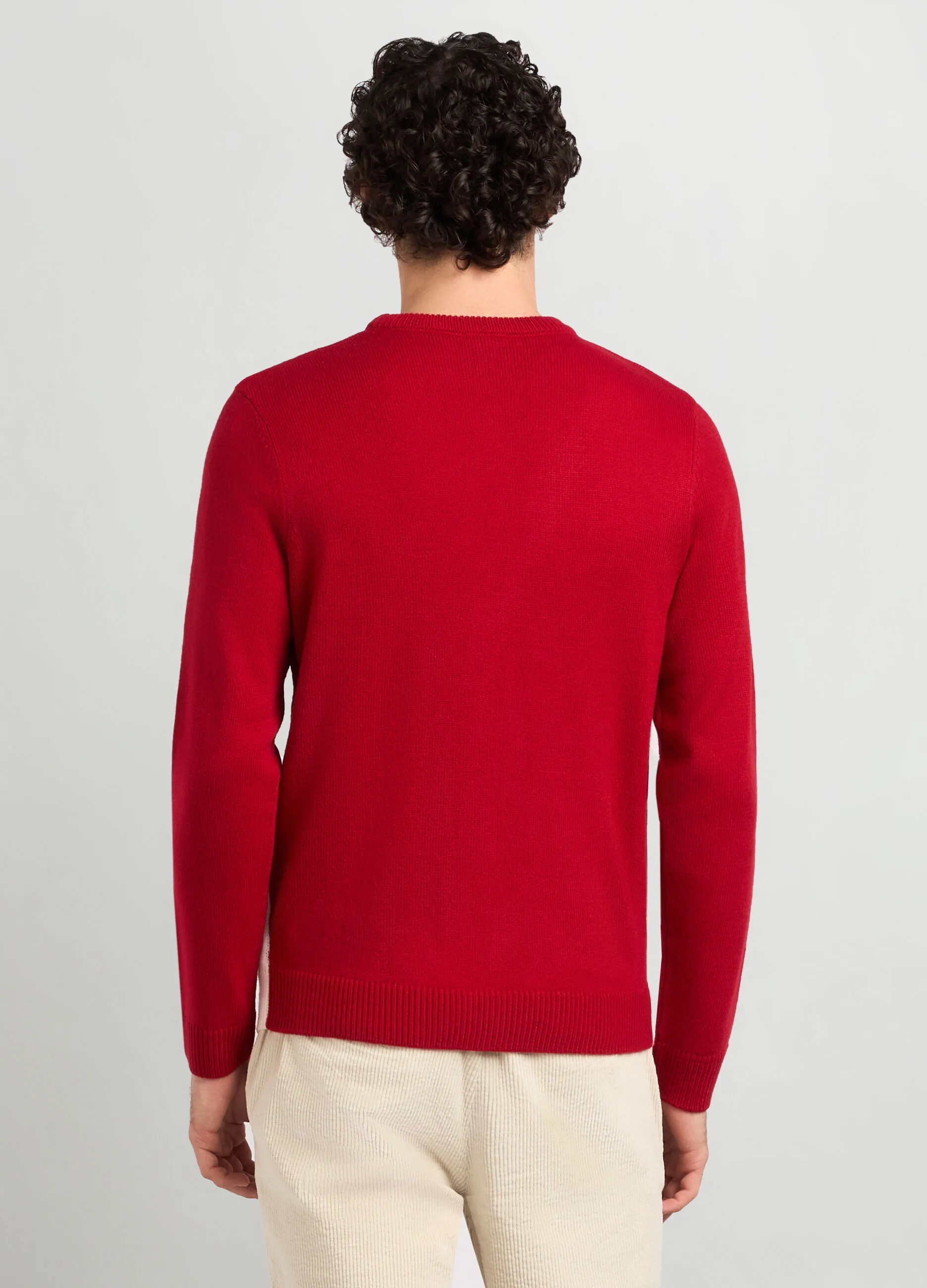 J. HART & BROS  Maglione girocollo natalizio uomo