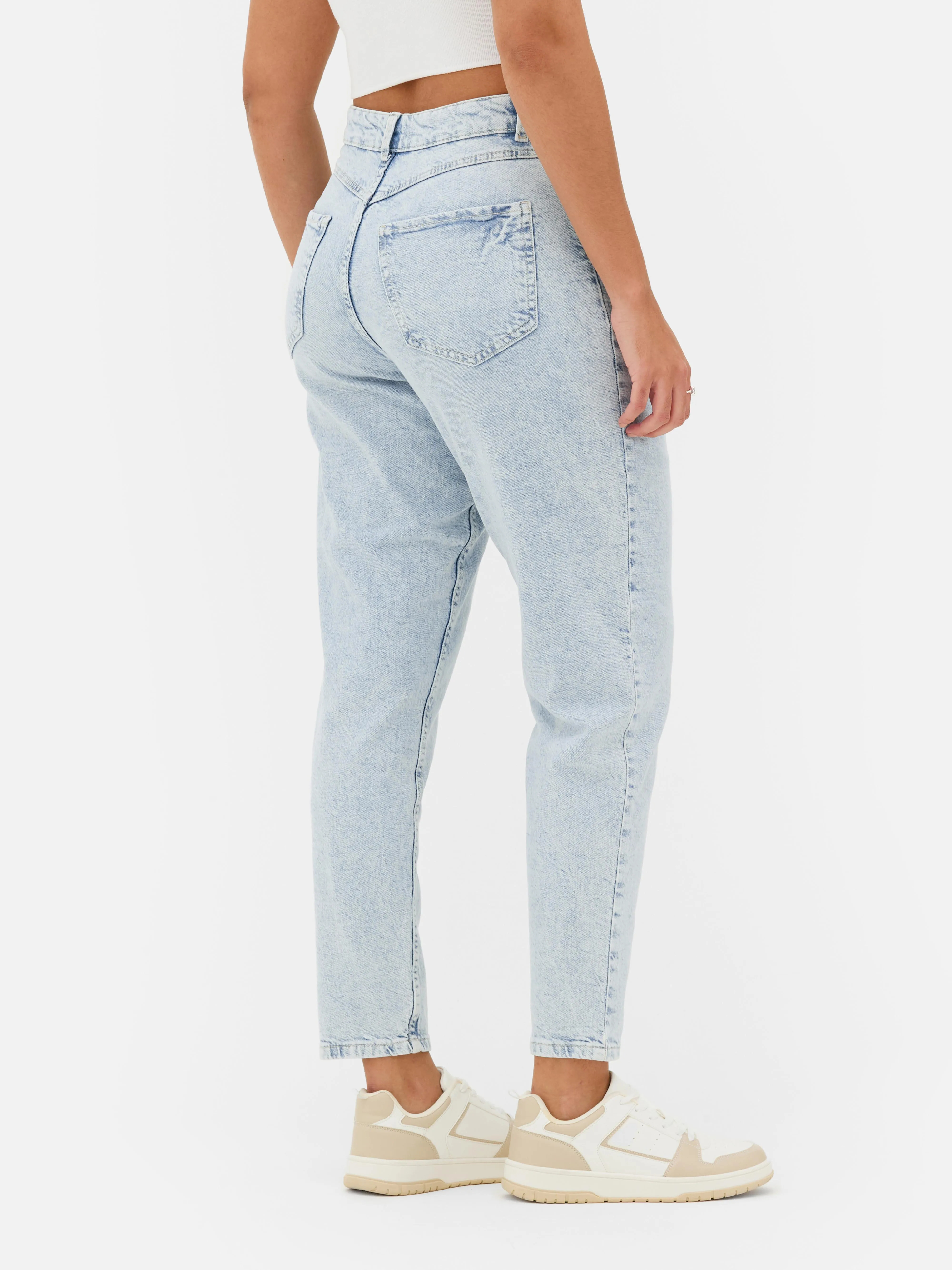 Jeans denim mom