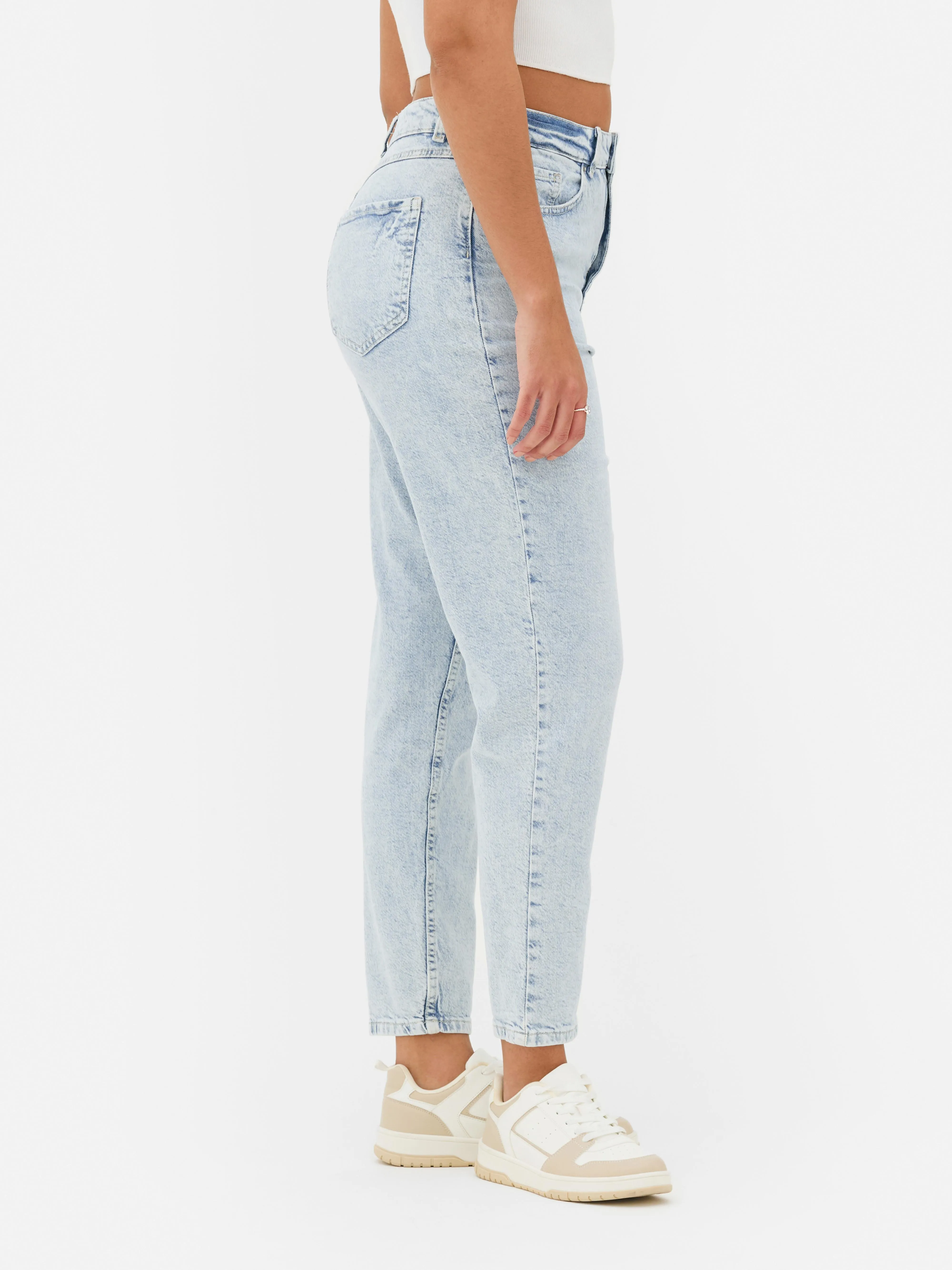Jeans denim mom