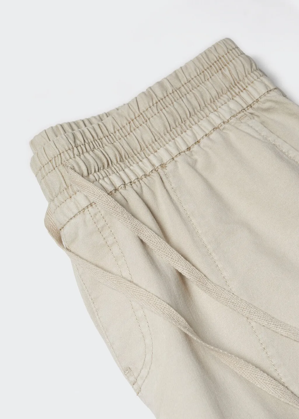 Jeans slouchy laccio regolabile